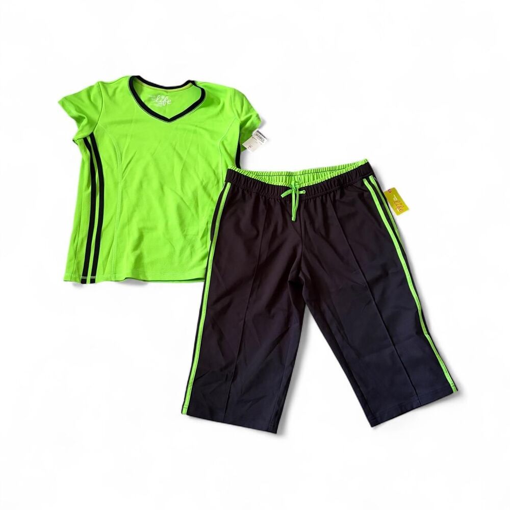 Unbranded Women's Green and Black Trousers